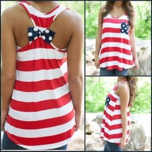 All American Girl Stars & Stripes Tank